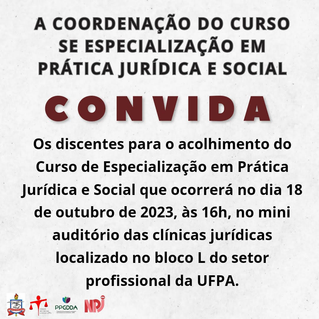 Grade Do Curso de Direito UFPA